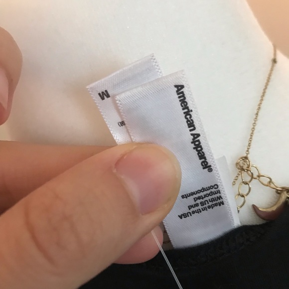 NWT American Apparel Cotton Spandex Mini Dress - Picture 6 of 8